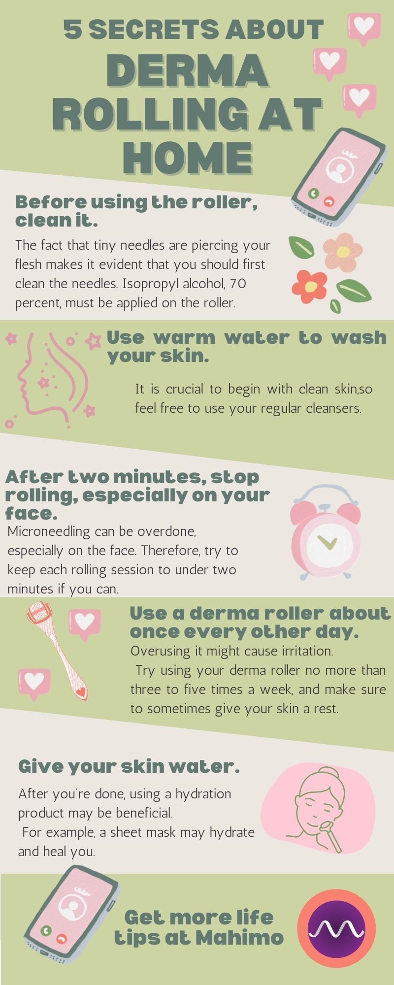 15 Secrets About Derma Rolling at Home